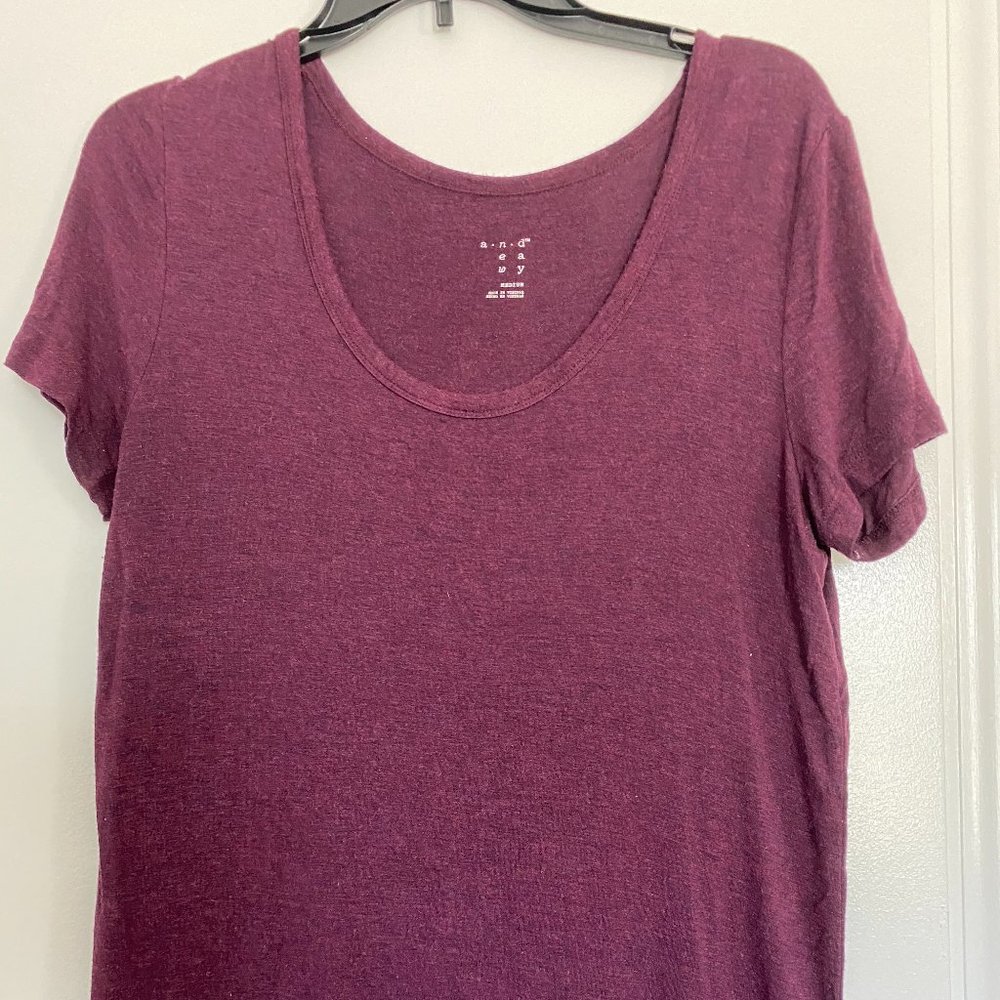 Plain Maroon Tshirt